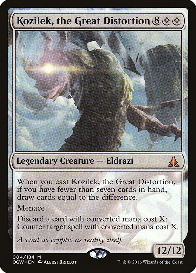 Kozilek, the Great Distortion [Oath of the Gatewatch] | L.A. Mood Comics and Games