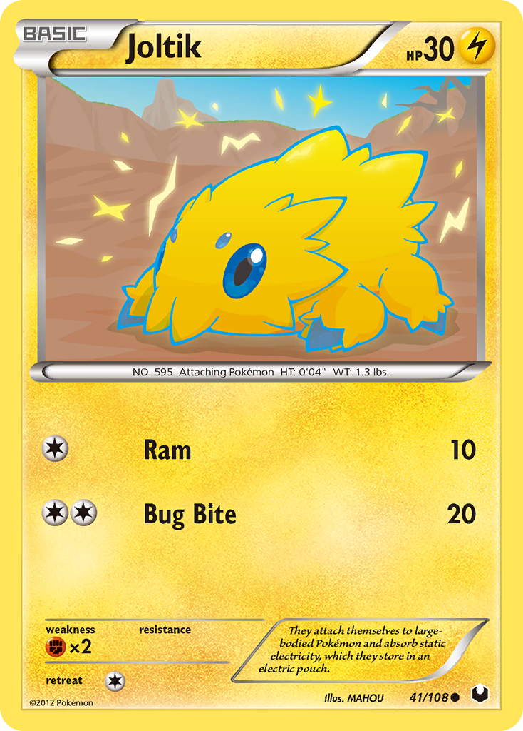 Joltik (41/108) [Black & White: Dark Explorers] | L.A. Mood Comics and Games