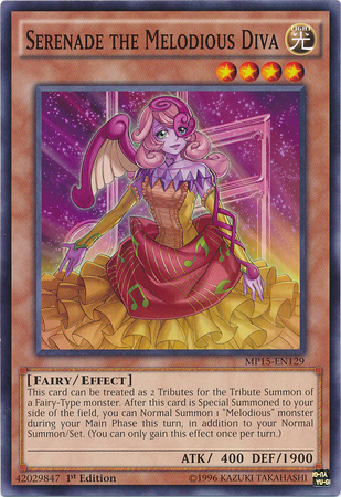 Serenade the Melodious Diva [MP15-EN129] Common | L.A. Mood Comics and Games