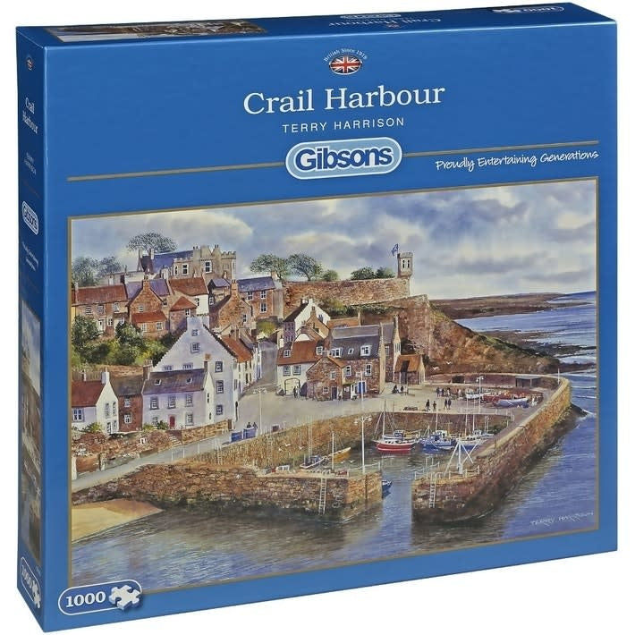 Crail Harbour Puzzle (1000pc) | L.A. Mood Comics and Games