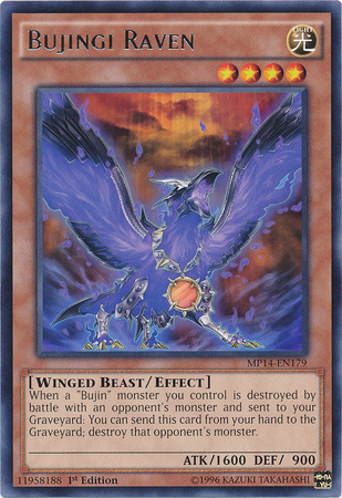 Bujingi Raven [MP14-EN179] Rare | L.A. Mood Comics and Games