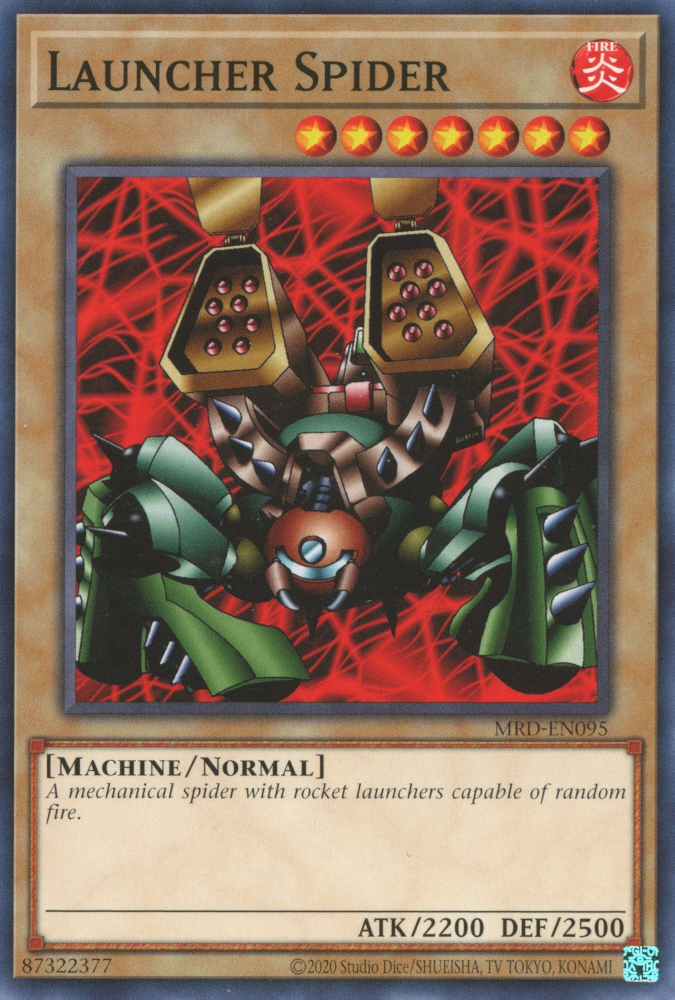 Launcher Spider (25th Anniversary) [MRD-EN095] Common | L.A. Mood Comics and Games