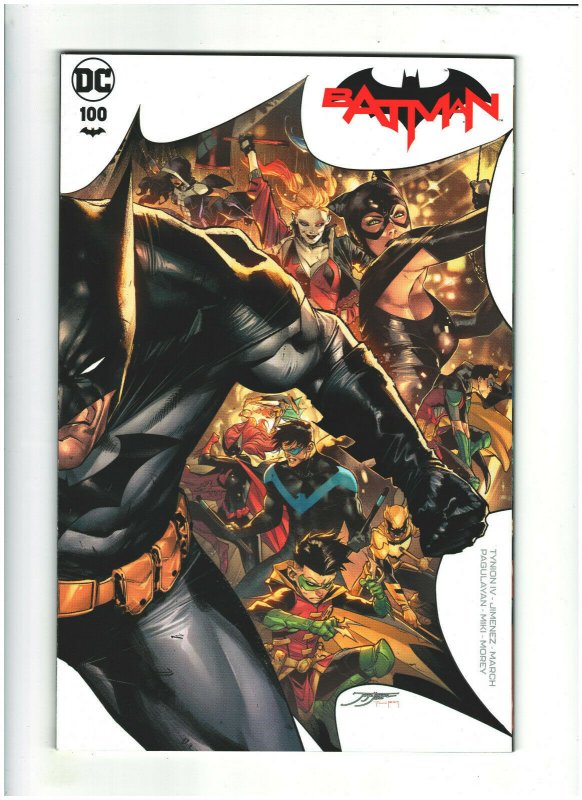 BATMAN #100 CARD STOCK F MATTINA VAR ED JOKER WAR | L.A. Mood Comics and Games