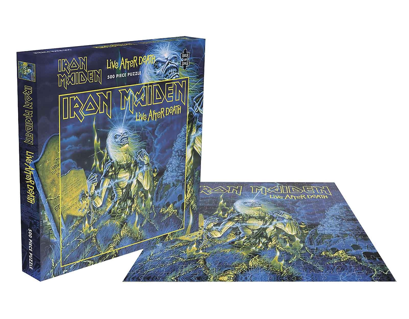 Iron Maiden Live After Death (500 Piece Jigsaw Puzzle) | L.A. Mood Comics and Games