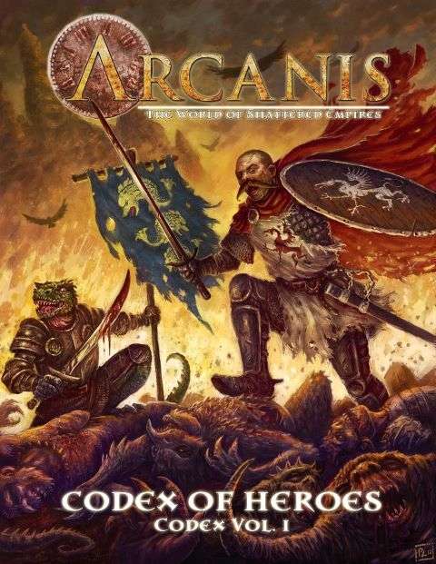 Arcanis Codex of Heroes | L.A. Mood Comics and Games