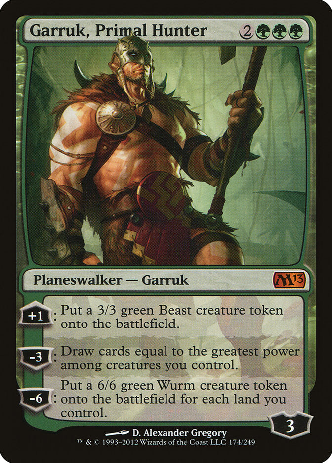 Garruk, Primal Hunter [Magic 2013] | L.A. Mood Comics and Games