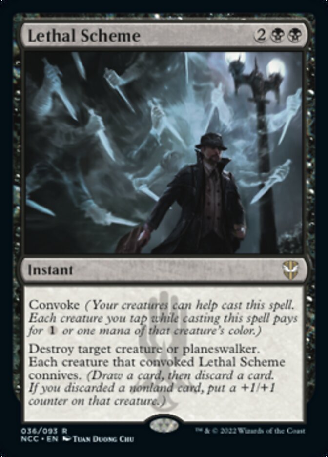 Lethal Scheme [Streets of New Capenna Commander] | L.A. Mood Comics and Games