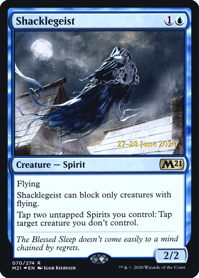 Shacklegeist [Core Set 2021 Prerelease Promos] | L.A. Mood Comics and Games
