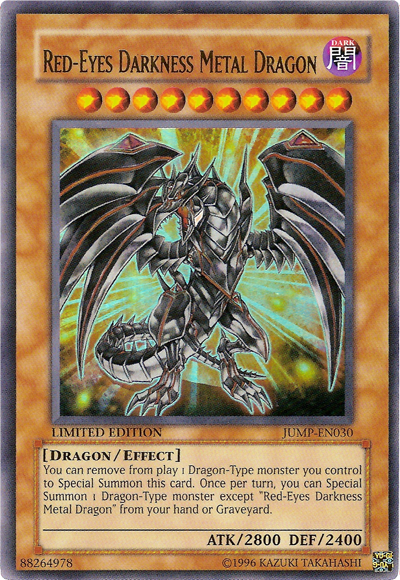 Red-Eyes Darkness Metal Dragon [JUMP-EN030] Ultra Rare | L.A. Mood Comics and Games