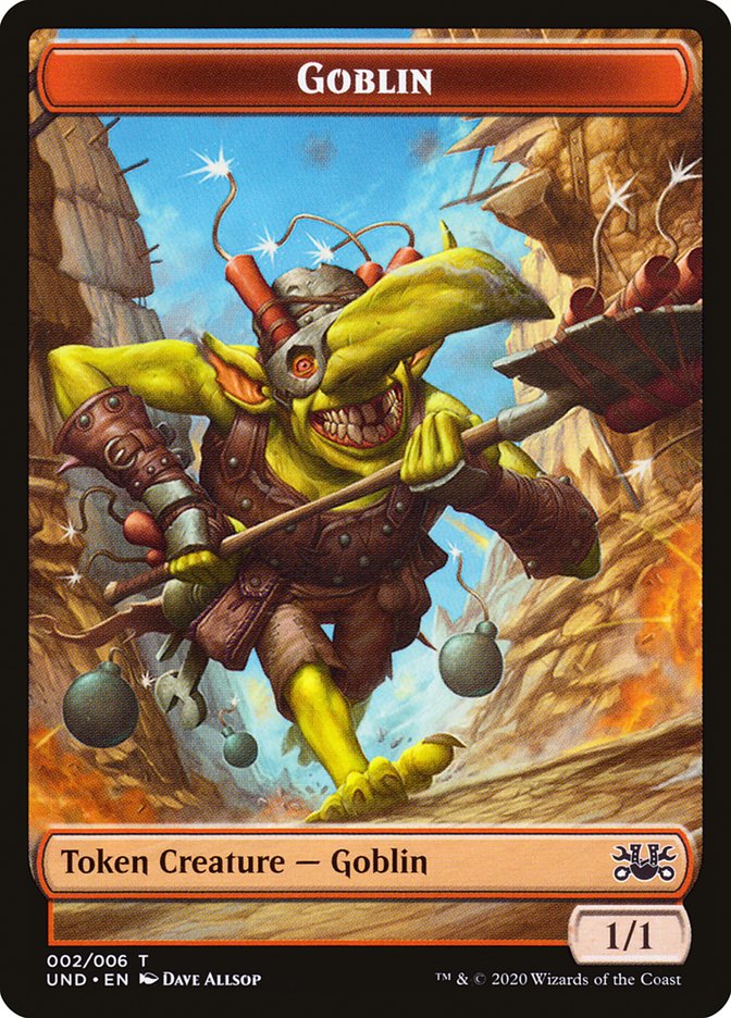 Goblin // Giant Teddy Bear Double-Sided Token [Unsanctioned Tokens] | L.A. Mood Comics and Games