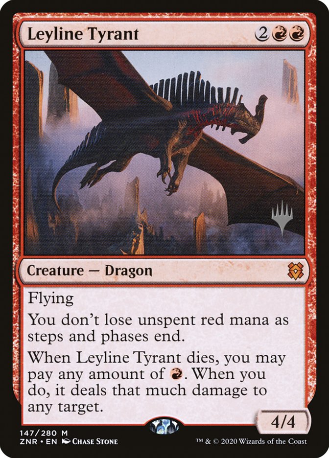 Leyline Tyrant (Promo Pack) [Zendikar Rising Promos] | L.A. Mood Comics and Games