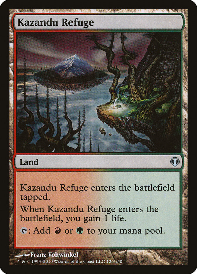 Kazandu Refuge [Archenemy] | L.A. Mood Comics and Games