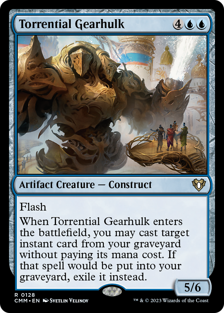 Torrential Gearhulk [Commander Masters] | L.A. Mood Comics and Games