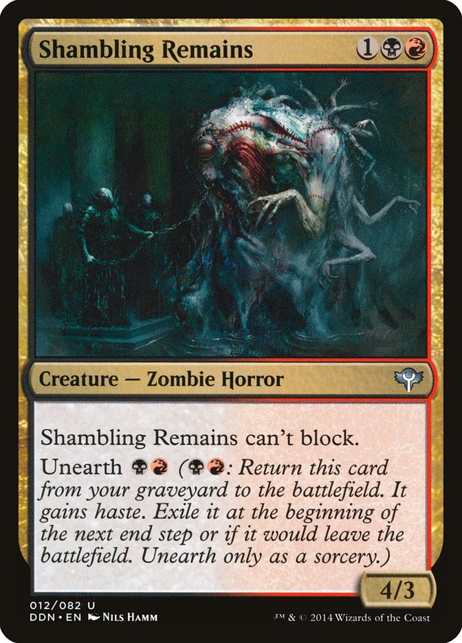Shambling Remains [Duel Decks: Speed vs. Cunning] | L.A. Mood Comics and Games