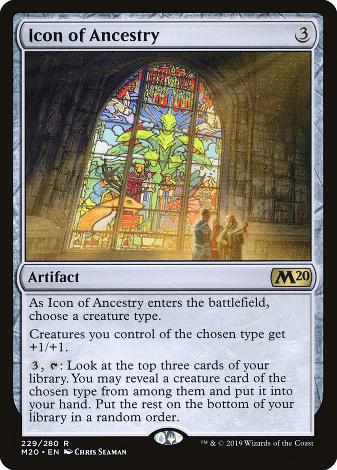 Icon of Ancestry [Core Set 2020] | L.A. Mood Comics and Games