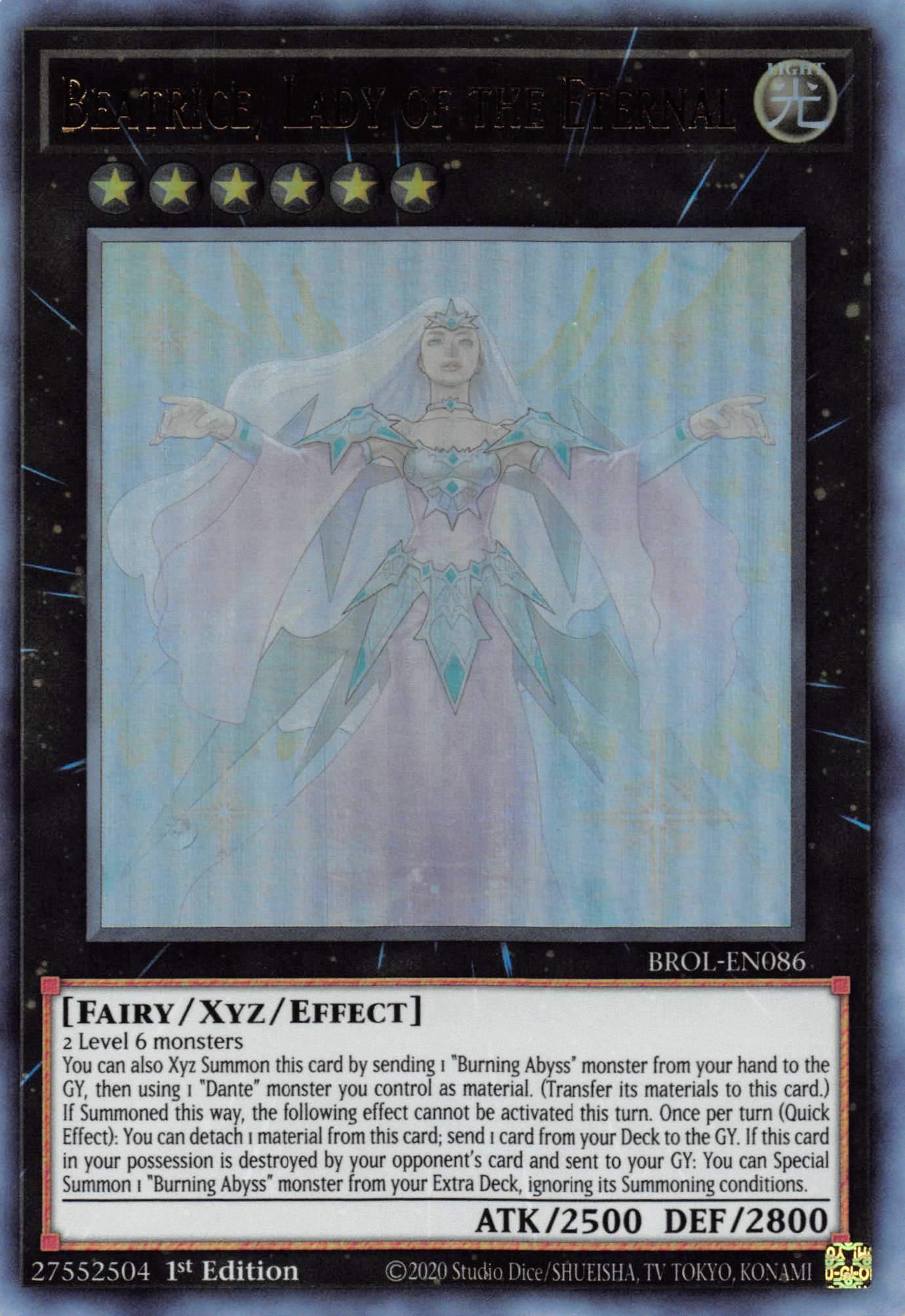 Beatrice, Lady of the Eternal [BROL-EN086] Ultra Rare | L.A. Mood Comics and Games