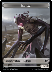 Eldrazi // Knight Double-Sided Token [Commander Masters Tokens] | L.A. Mood Comics and Games