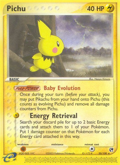 Pichu (20/100) [EX: Sandstorm] | L.A. Mood Comics and Games