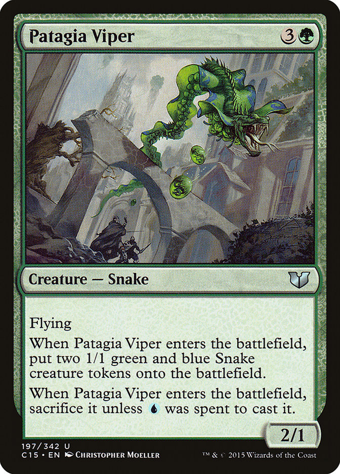 Patagia Viper [Commander 2015] | L.A. Mood Comics and Games