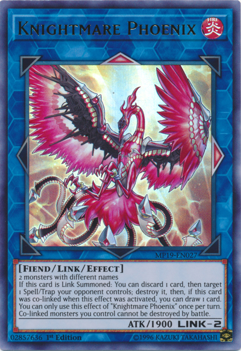 Knightmare Phoenix [MP19-EN027] Ultra Rare | L.A. Mood Comics and Games