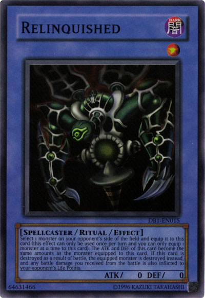 Relinquished [DB1-EN015] Super Rare | L.A. Mood Comics and Games
