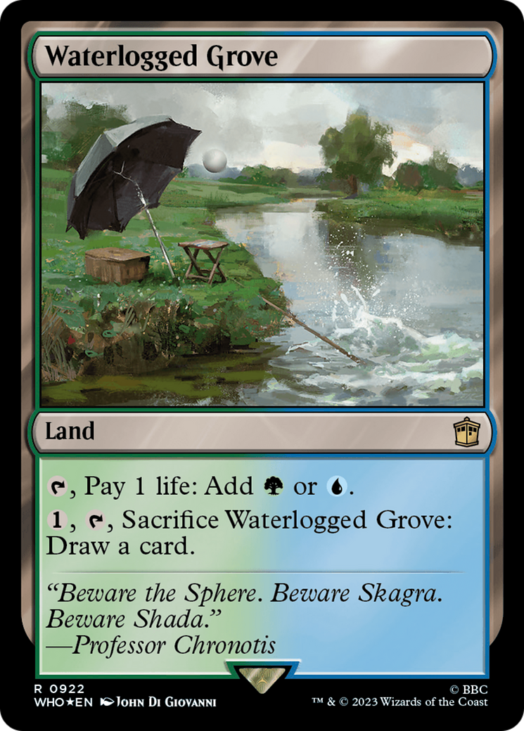 Waterlogged Grove (Surge Foil) [Doctor Who] | L.A. Mood Comics and Games