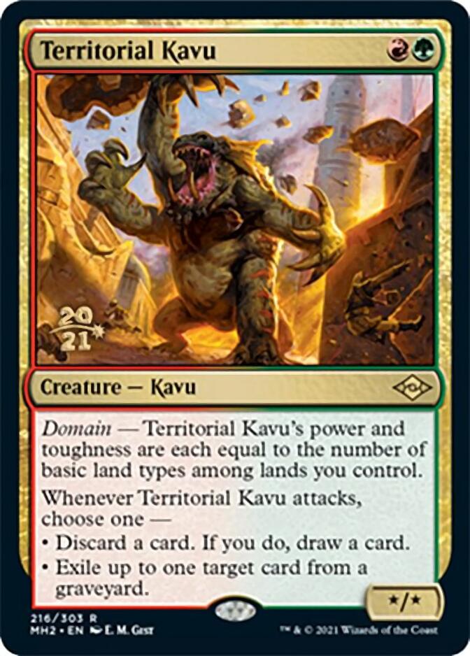 Territorial Kavu [Modern Horizons 2 Prerelease Promos] | L.A. Mood Comics and Games