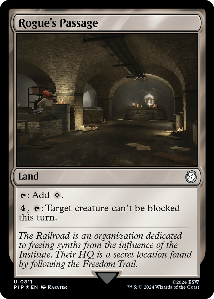 Rogue's Passage (Surge Foil) [Fallout] | L.A. Mood Comics and Games