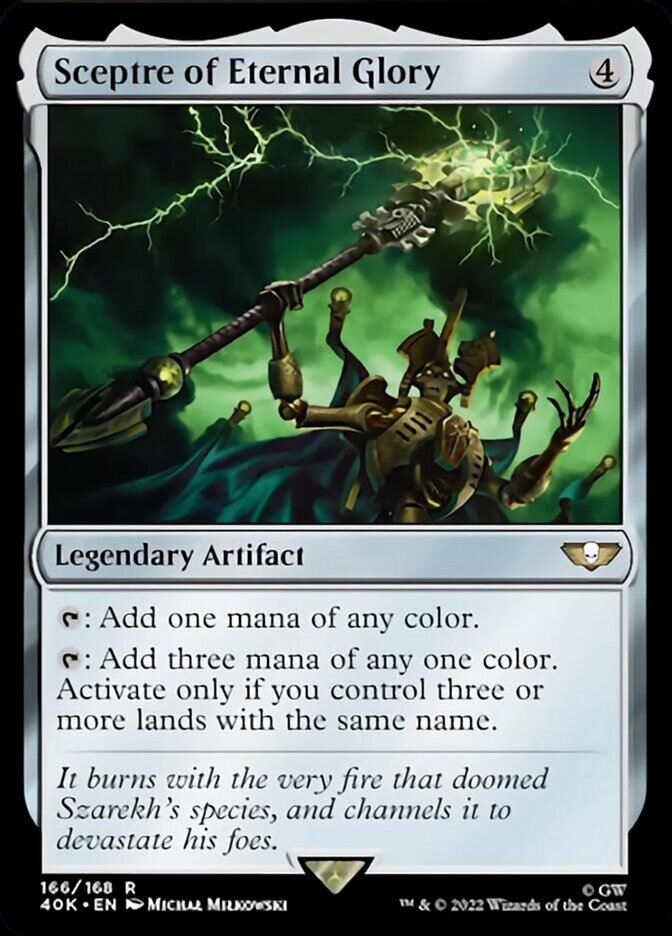 Sceptre of Eternal Glory (Surge Foil) [Warhammer 40,000] | L.A. Mood Comics and Games