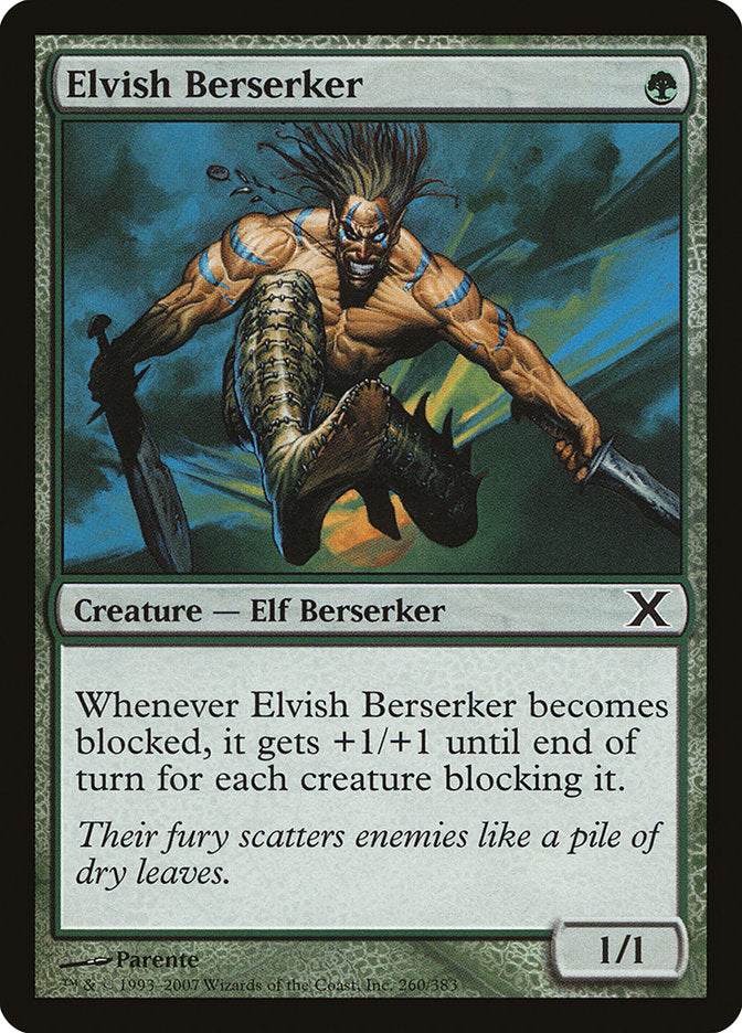 Elvish Berserker [Tenth Edition] | L.A. Mood Comics and Games