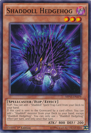 Shaddoll Hedgehog [MP15-EN079] Common | L.A. Mood Comics and Games