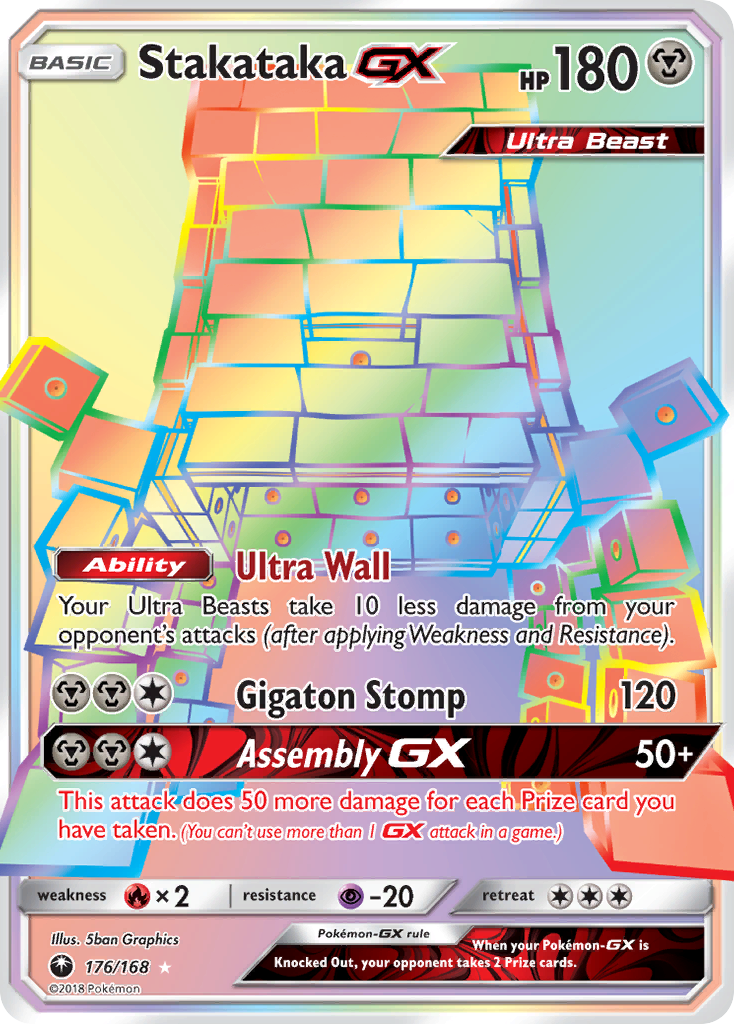 Stakataka GX (176/168) [Sun & Moon: Celestial Storm] | L.A. Mood Comics and Games