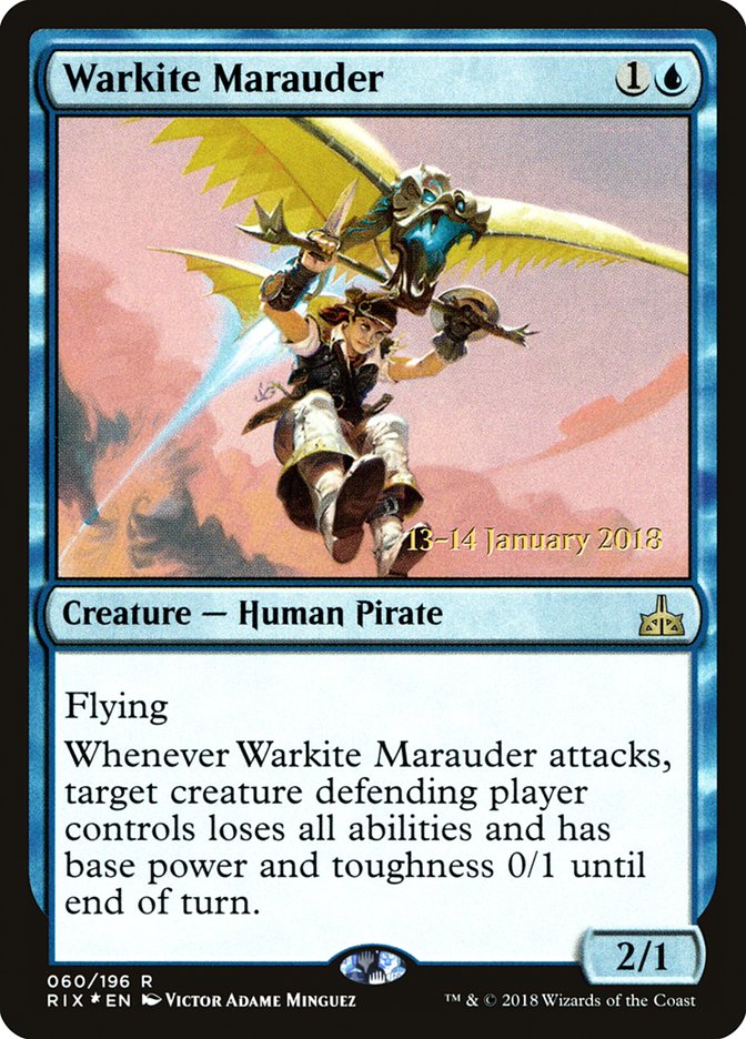 Warkite Marauder [Rivals of Ixalan Prerelease Promos] | L.A. Mood Comics and Games