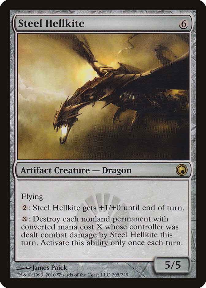 Steel Hellkite [Scars of Mirrodin] | L.A. Mood Comics and Games