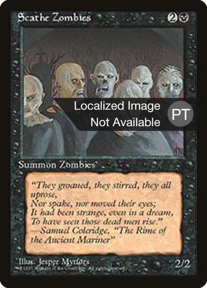 Scathe Zombies [Fourth Edition (Foreign Black Border)] | L.A. Mood Comics and Games