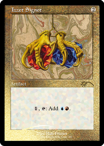 Izzet Signet (Retro) (Foil Etched) [Secret Lair Drop Series] | L.A. Mood Comics and Games