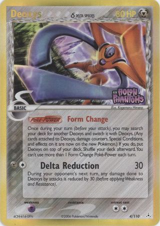 Deoxys (4/110) (Delta Species) (Stamped) [EX: Holon Phantoms] | L.A. Mood Comics and Games