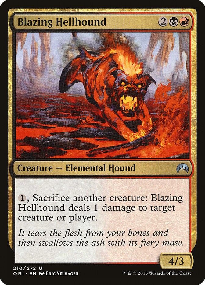 Blazing Hellhound [Magic Origins] | L.A. Mood Comics and Games