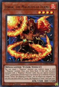 Zoroa, the Magistus of Flame [GEIM-EN002] Ultra Rare | L.A. Mood Comics and Games