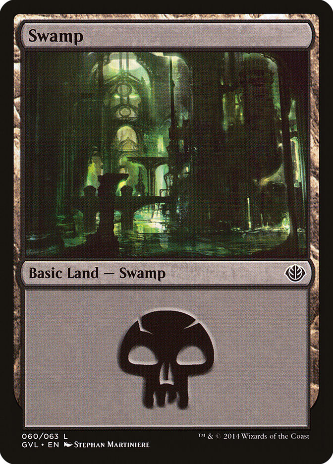 Swamp (60) (Garruk vs. Liliana) [Duel Decks Anthology] | L.A. Mood Comics and Games