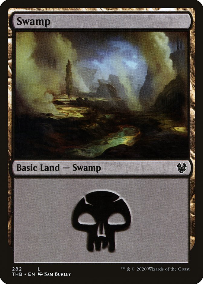 Swamp (282) [Theros Beyond Death] | L.A. Mood Comics and Games