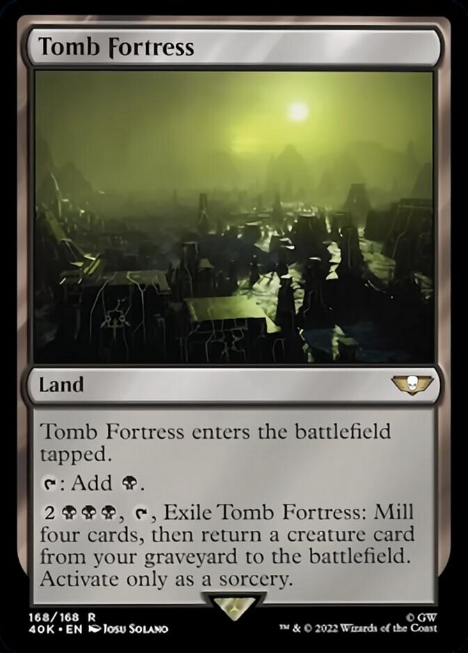Tomb Fortress (Surge Foil) [Warhammer 40,000] | L.A. Mood Comics and Games