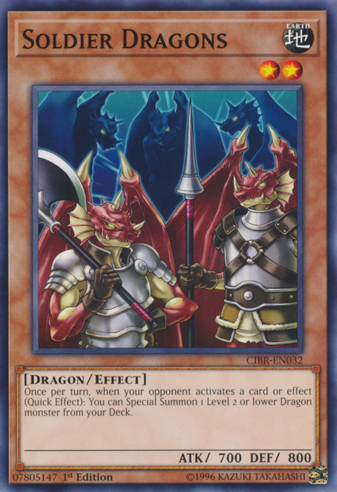 Soldier Dragons [CIBR-EN032] Common | L.A. Mood Comics and Games