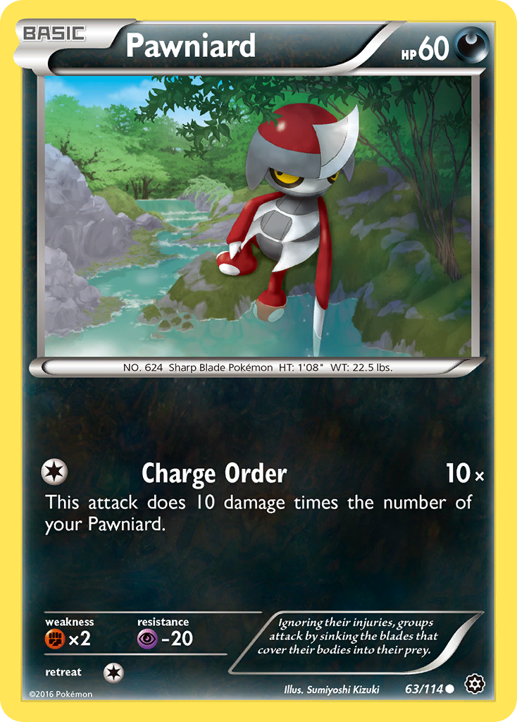 Pawniard (63/114) [XY: Steam Siege] | L.A. Mood Comics and Games