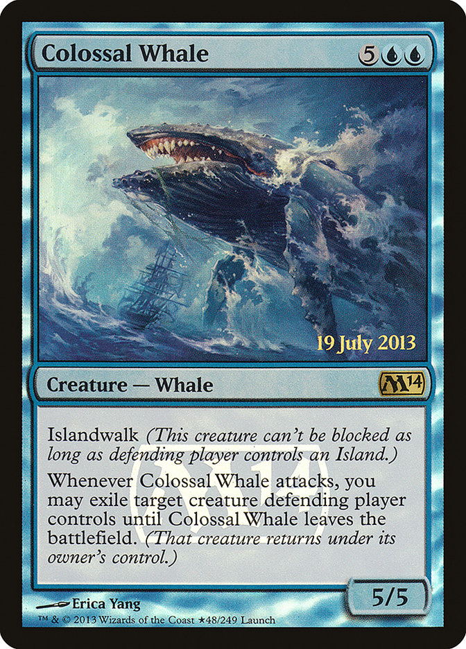 Colossal Whale [Magic 2014 Prerelease Promos] | L.A. Mood Comics and Games