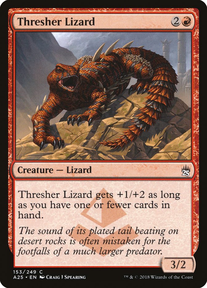 Thresher Lizard [Masters 25] | L.A. Mood Comics and Games