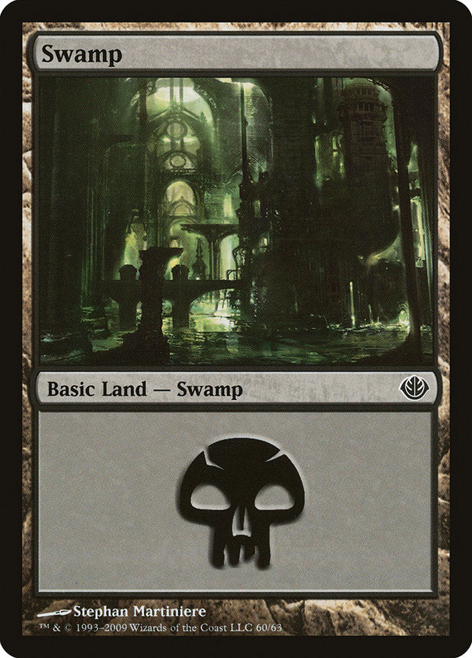 Swamp (60) [Duel Decks: Garruk vs. Liliana] | L.A. Mood Comics and Games