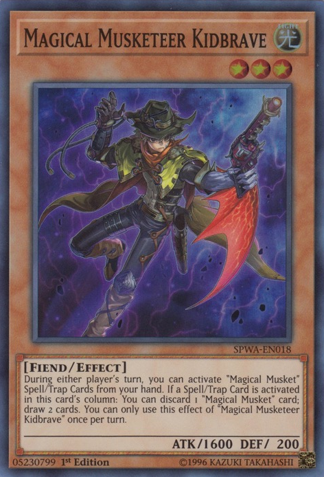 Magical Musketeer Kidbrave [SPWA-EN018] Super Rare | L.A. Mood Comics and Games