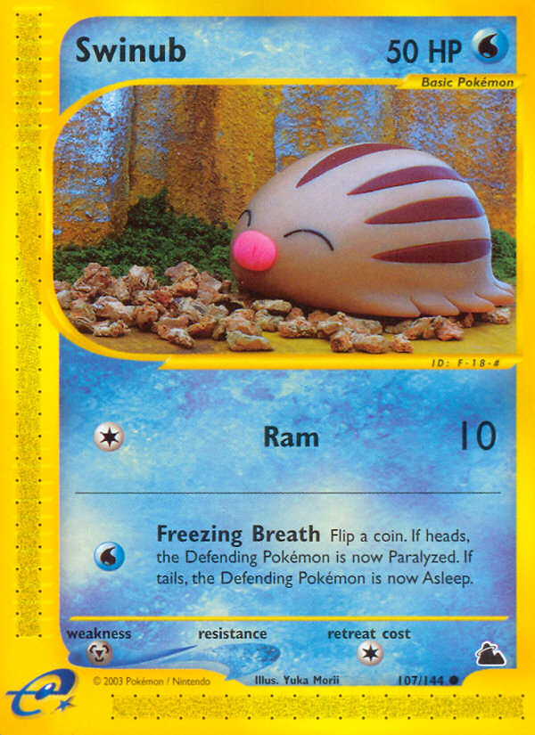 Swinub (107/144) [Skyridge] | L.A. Mood Comics and Games