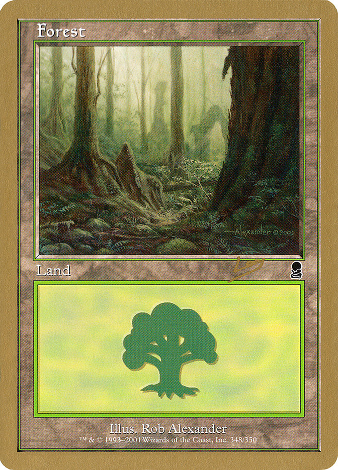 Forest (rl348) (Raphael Levy) [World Championship Decks 2002] | L.A. Mood Comics and Games